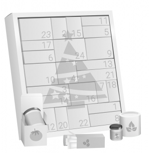 Verpackungsentwicklung Adventskalender